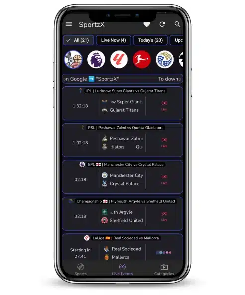 sportzx home page