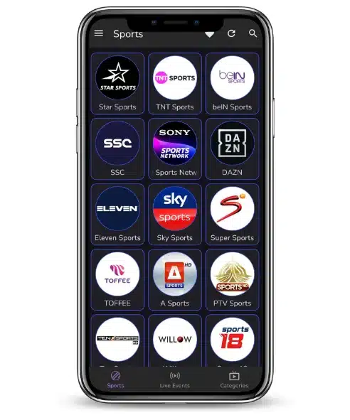 sportzx app hd streaming of tv channels